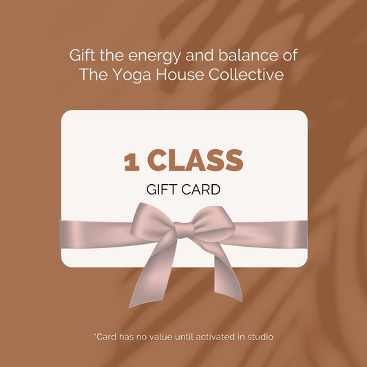 Yoga Gift Card 1 Class